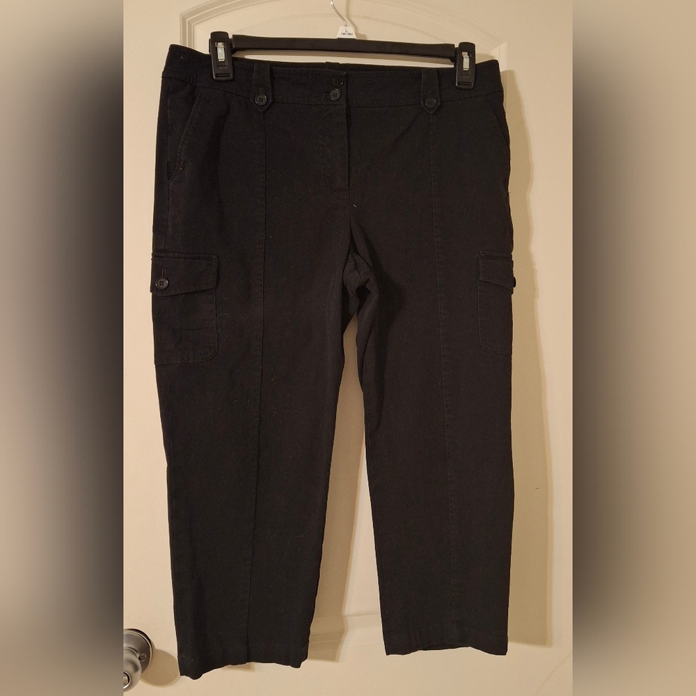 Talbots signature black pants size 15 p